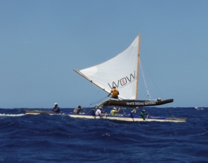 'Aukai o Maui (Team Wow) on way to Hana from Hawaii Island