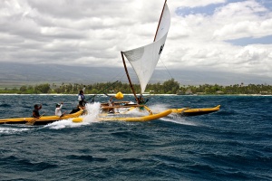 Hui Nalu Wins!,  off Kanaha Beach Park, Maui 5:3:15 Photo by Gloria Reed, (do not copy without permission)